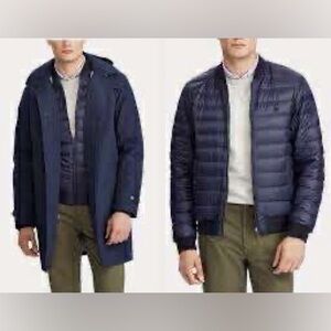 New Ralph Lauren 3-in-1 Quilted liner hooded Coat XXL